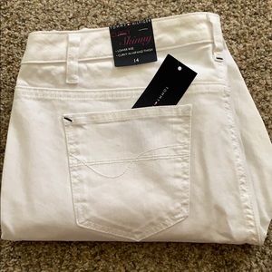 ❤️ Tommy Hilfiger Curvy Skinny White Jeans